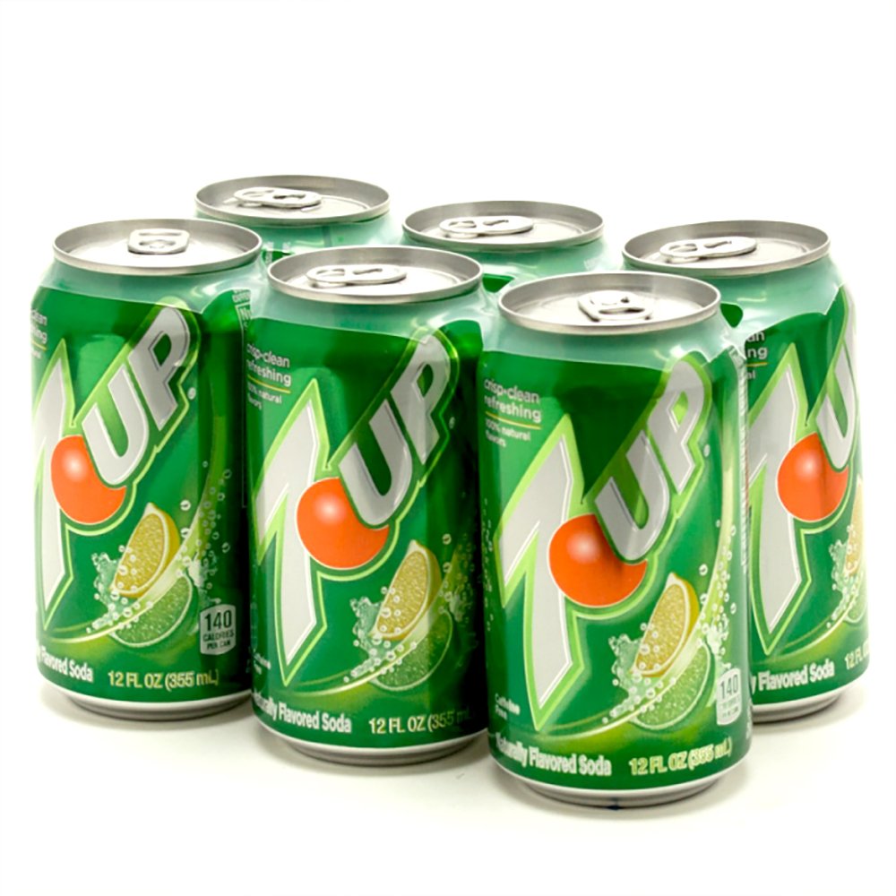 7 Up, Cans, 12 fl oz, 6 pack | BeerCastleNY
