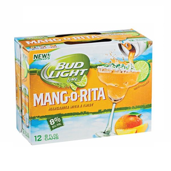 Bud Light Lime Mang O Rita Cans 8oz
