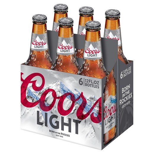 Coors Light Bottles 12oz Beercastleny