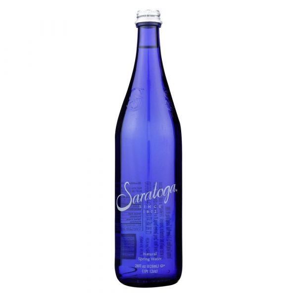 Saratoga Sparkling, Bottle, 28 fl oz, 12 pack