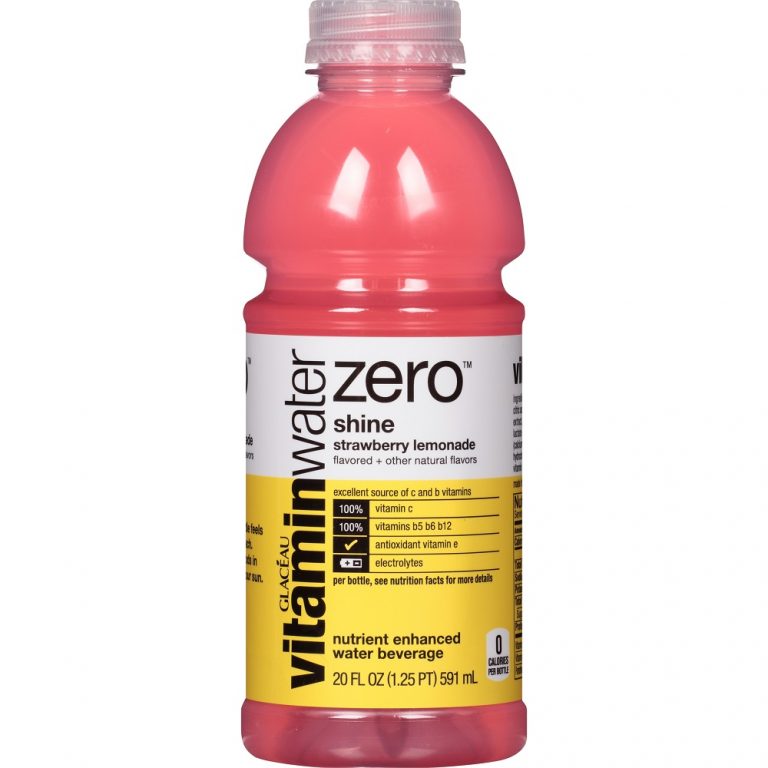 Vitamin Water Zero Shine Strawberry Lemonade Bottles 20 Fl Oz 6 Ct Beercastleny 1954