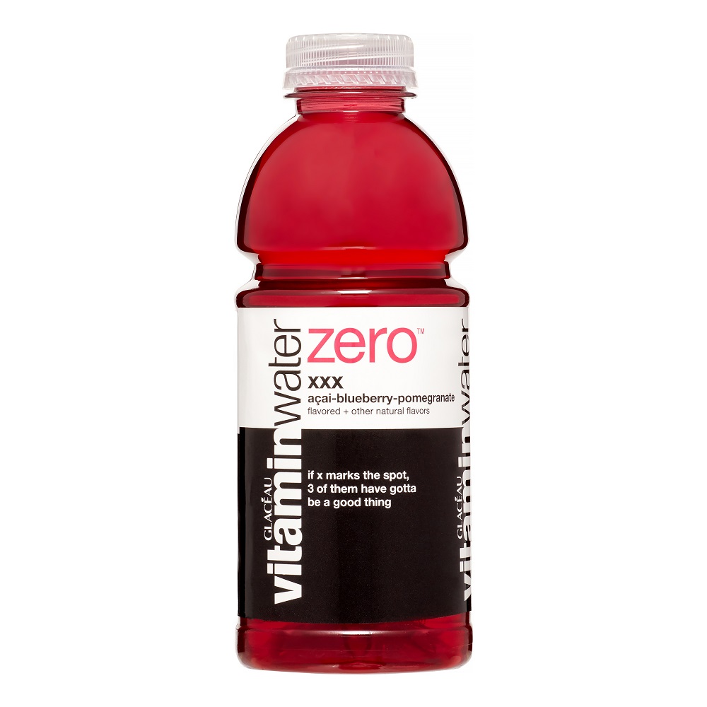 Vitamin Water Zero XXX (Açai-Blueberry-Pomegranate), Bottles, 20 fl oz