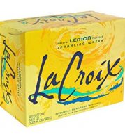 LaCroix Sparkling Water, Lemon, Cans, 12 fl oz, 12 ct