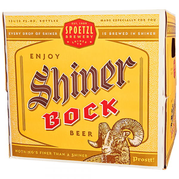 Shiner Bock , Bottles ,12 oz 12 pack