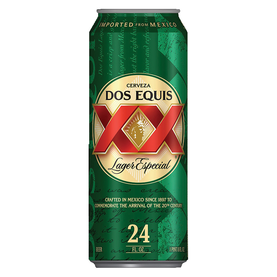 Dos Equis XX Lager Especial, Cans, 24oz.