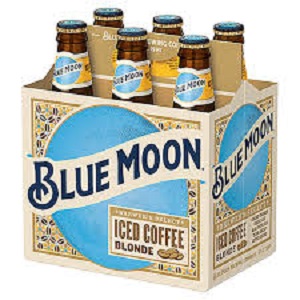 Blue Moon Iced Coffee Blonde, Bottles, 12oz 6 pack ...