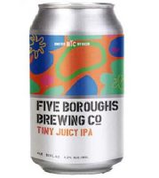 Five Boroughs Brewing Tiny Juicy IPA 12oz cans