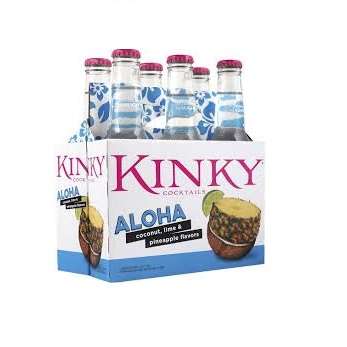 Kinky Aloha Cocktails Bottles 12oz 6pack Beercastleny