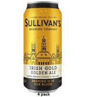 Sullivans Irish Gold Ale 15oz 4cans