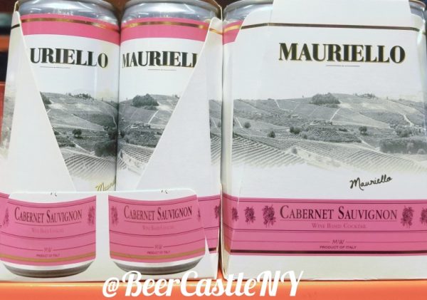 Mauriello Cabernet Sauvignon cans