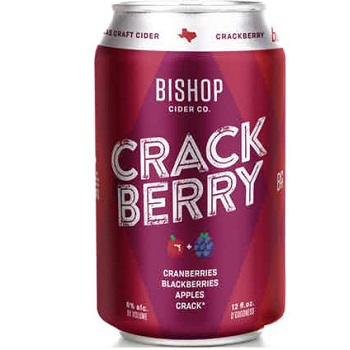 Bishop Cider Crackberry 12oz can
